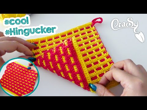 Double-sided mosaic potholders or baby blankets – super easy!