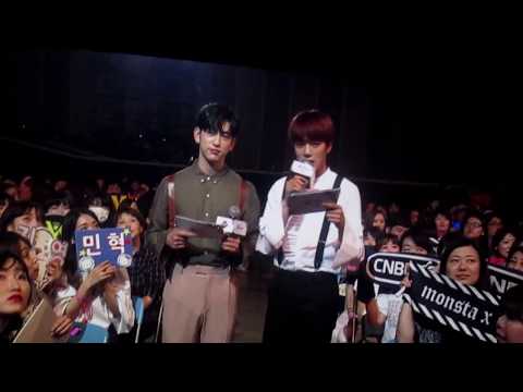 170520 Jinyoung GOT7 Minhyuk MonstaX MC KCON