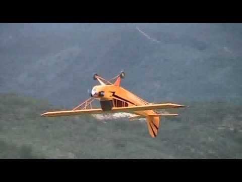 1_2 Scale Giant RC J-3 Piper Cub Video(Full Version).avi