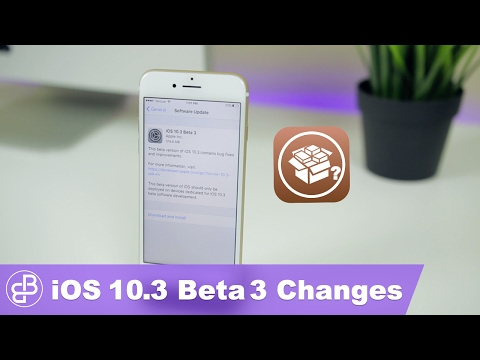 iOS 10.3 Beta 3: What's New? New Features & Changes + Jailbreak Update!