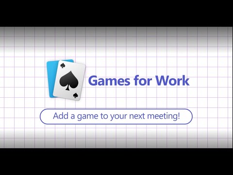 Enterprise Games on Microsoft Teams - Enhancing Work Productivity Enterprise Games on Microsoft Teams - Enhancing Work Productivity