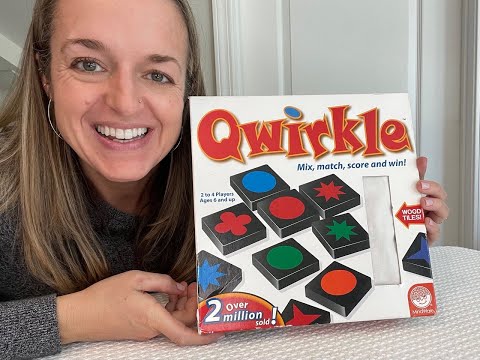 MindWare Qwirkle Board Game- REVIEW- I'll show you how to play!