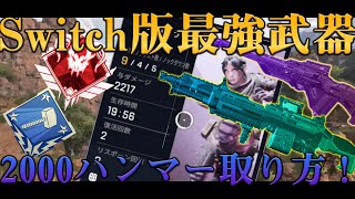【解説】プレデターによる2000ハンマーの取り方＆現状Switch最強武器紹介