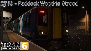 2T69 - Paddock Wood to Strood - Medway Valley Line - Class 375 - Train Sim World 6
