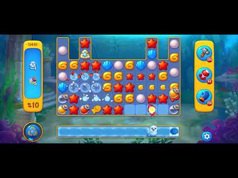 Fishdom level 11441 no boosters フィッシュダム ノーマル