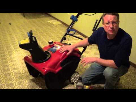 Older Snowblower Maintenance - Get Snowblower Tuned Up...