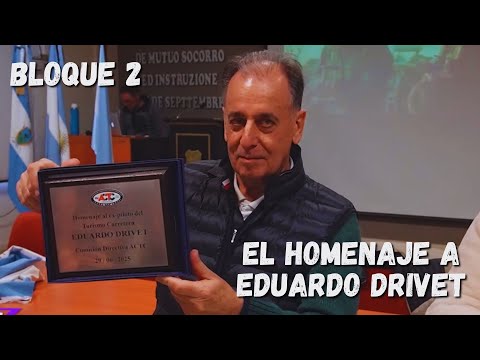 🏁 Voces que hacen historia: homenaje a Eduardo Drivet en La Pampa 🎤 | Bloque 2