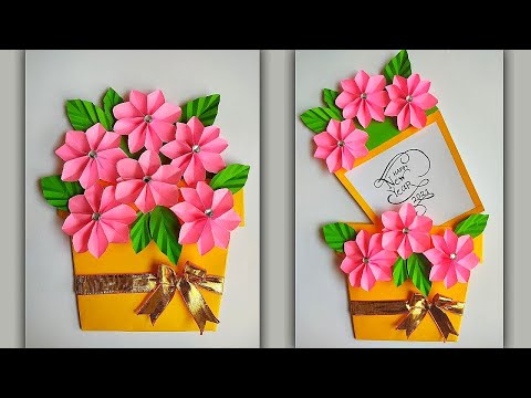 Happy new year card 2021/how to make new year greeting card /beautiful handmade new year card making