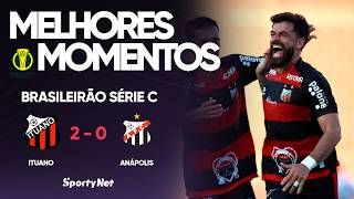 ITUANO VENCE EM CASA CONTRA O ANÁPOLIS | Melhores Momentos