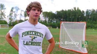 THE GRIND: Pinecrest&#39;s Lacrosse Attacker Jack Binkley