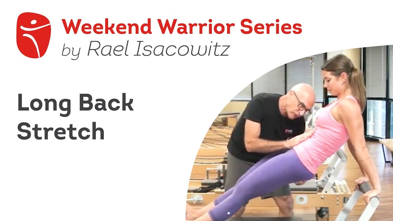 Pilates Exercises -  Long Back Stretch