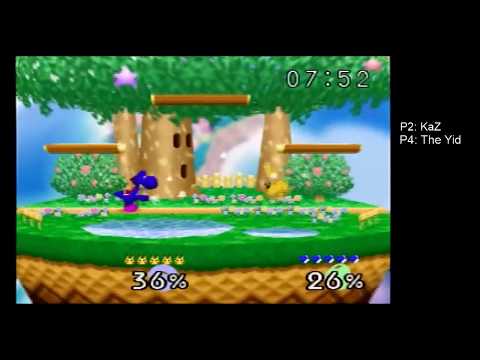 KaZ (Pikachu) vs The Yid (Yoshi)