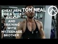 Cheat Reps for a Wide Back?! + Training with my Teenage Brother