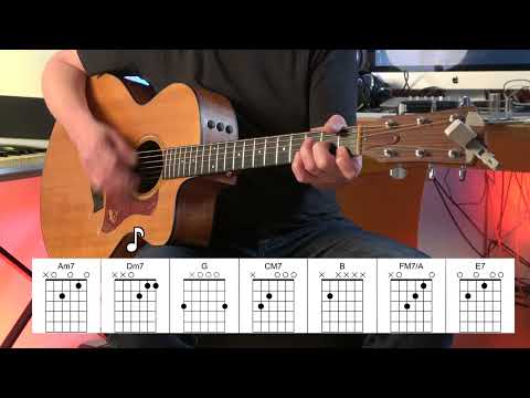 Flowers - Acoustic Guitar - Miley Cyrus - Original Vocal Track - Chords