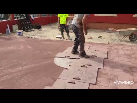 Beton amprentat și elicopterizat 0761 350 488,Vadu Săpat,Prahova. Ciment decorativ, beton ieftin