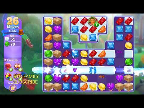 LEVEL  Willy Wonka’s Sweet Adventure NEW Zynga chocolate match 3 game