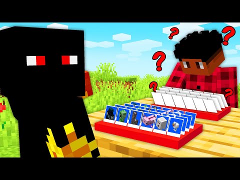 We played Guess Who in Minecraft