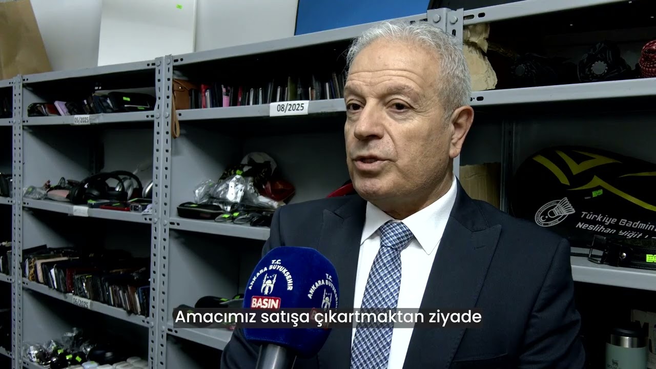 Otobüs ve raylı sistemlerde unutulan eşyalar, EGO Kayıp Eşya Bürosu’nda sahiplerini bekliyor
