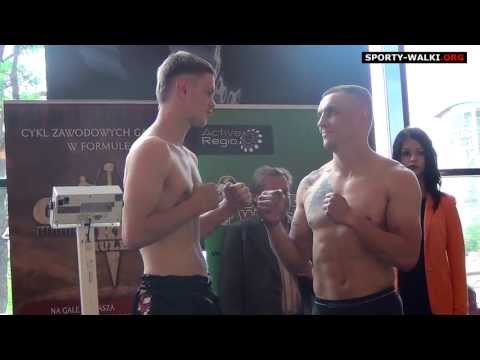 Waga 91 kg: Łukasz Budkiewicz vs Mateusz Pluta