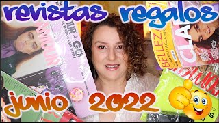 ¡NUEVO! Revistas junio 2022 con regalitos . Revistas  de moda y belleza. #revistasregalos #regalos