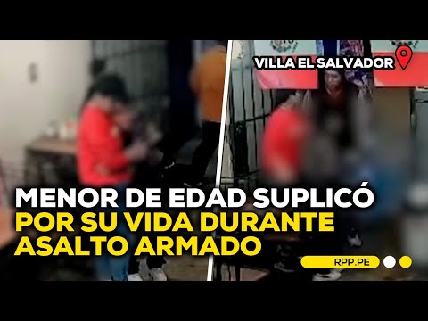 🔴 Menor de edad rogó por su vida durante asalto armado #ROTATIVARPP | DESPACHO