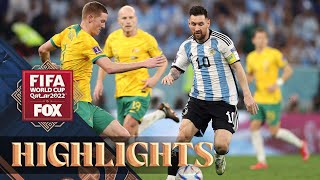 Argentina vs. Australia Highlights | 2022 FIFA World Cup | Round of 16 Argentina vs. Australia Highlights | 2022 FIFA World Cup | Round of 16