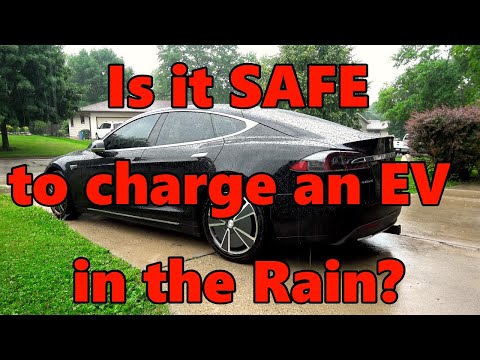 Can The Charge Cable Be Plugged In Outside In The Rain Tesla Forums