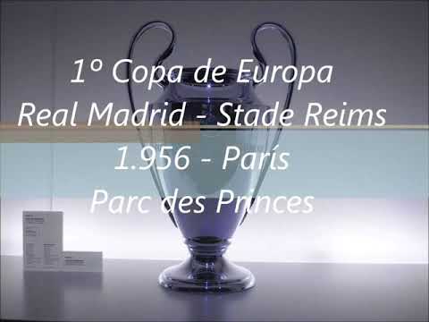 Champions League First Final - Real Madrid vs Stade Reims 4-3 ( in 1956 ) ( Copa de Europa )