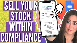 Have Stock? Sell It Within Compliance!
