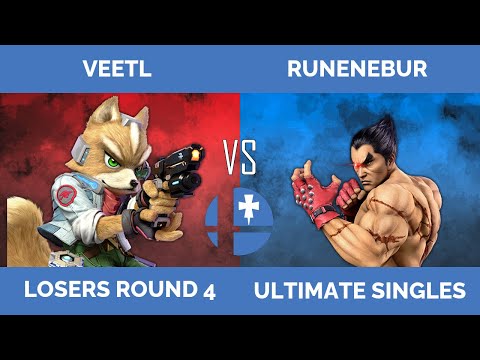 RogaSmash 224: SSBU Losers R4 – Veetl (Fox) vs Runenebur (Kazuya, Fox)