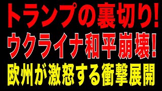 2025/12/6　トランプの裏切り!　ウクライナ和平“崩壊”　欧州が激怒する衝撃展開