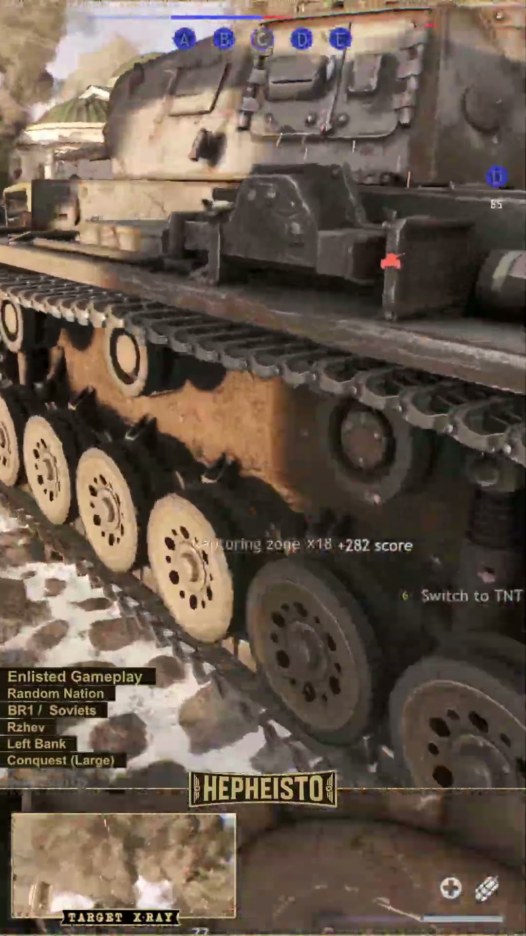 Partisan eliminates Panzer III E with TNT Charge