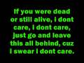 I don't care by Apocalyptica with lyrics 