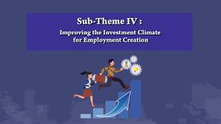 #IDF 2019 : Call For Submission Sub Theme IV - Improving the Investment Climate for Employment Creation