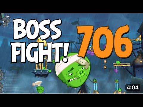 Angry Birds 2 Boss Fight 97! Chef Pig Level 706 Walkthrough - iOS, Android @AngryBirds