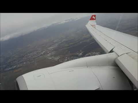 Swiss Airbus A220-300 HB-JCR Take off from Geneva