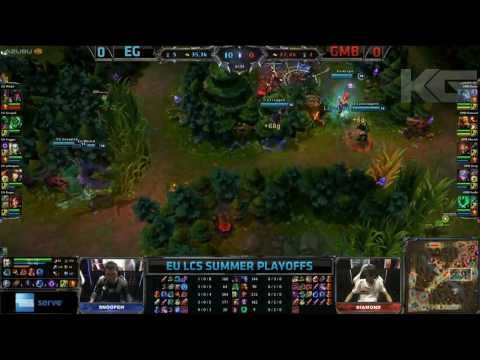 Gamescom EG vs GMB 3rd place playoff game 1