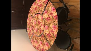 How to Make Round Placemats