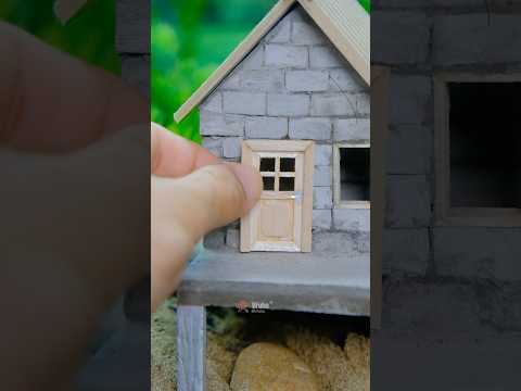 Make a Mini House with Bricks Yourself: You’ll Want to Build a Whole Tiny World!  #vfuho #house