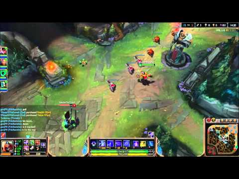 Zed vs Yasuo 1v1 ish