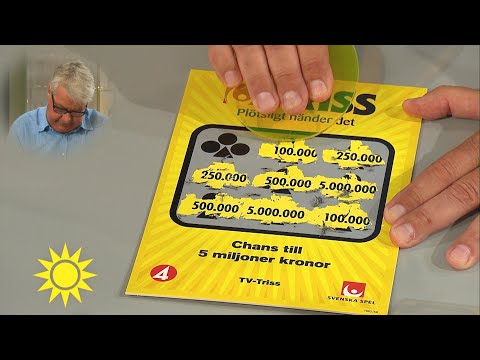 Trissvinnaren. ”Nu tar vi med oss barnbarnen ut och reser” - Nyhetsmorgon (TV4)