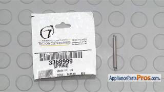 How To: Whirlpool/KitchenAid/Maytag Actuator Spring WP3368999