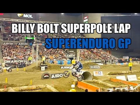 Billy Bolt superpole  on Superenduro GP of Hungary 2023