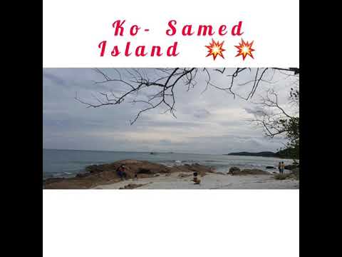 Thailand White Sand Beach.( Rayong -Ko Samad 🇹🇭 )