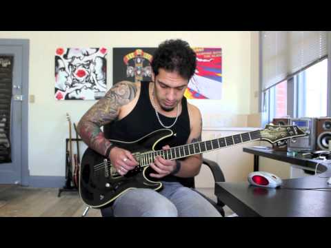 How to play 'Hail To The King' by Avenged Sevenfold Guitar Solo Lesson w/tabs