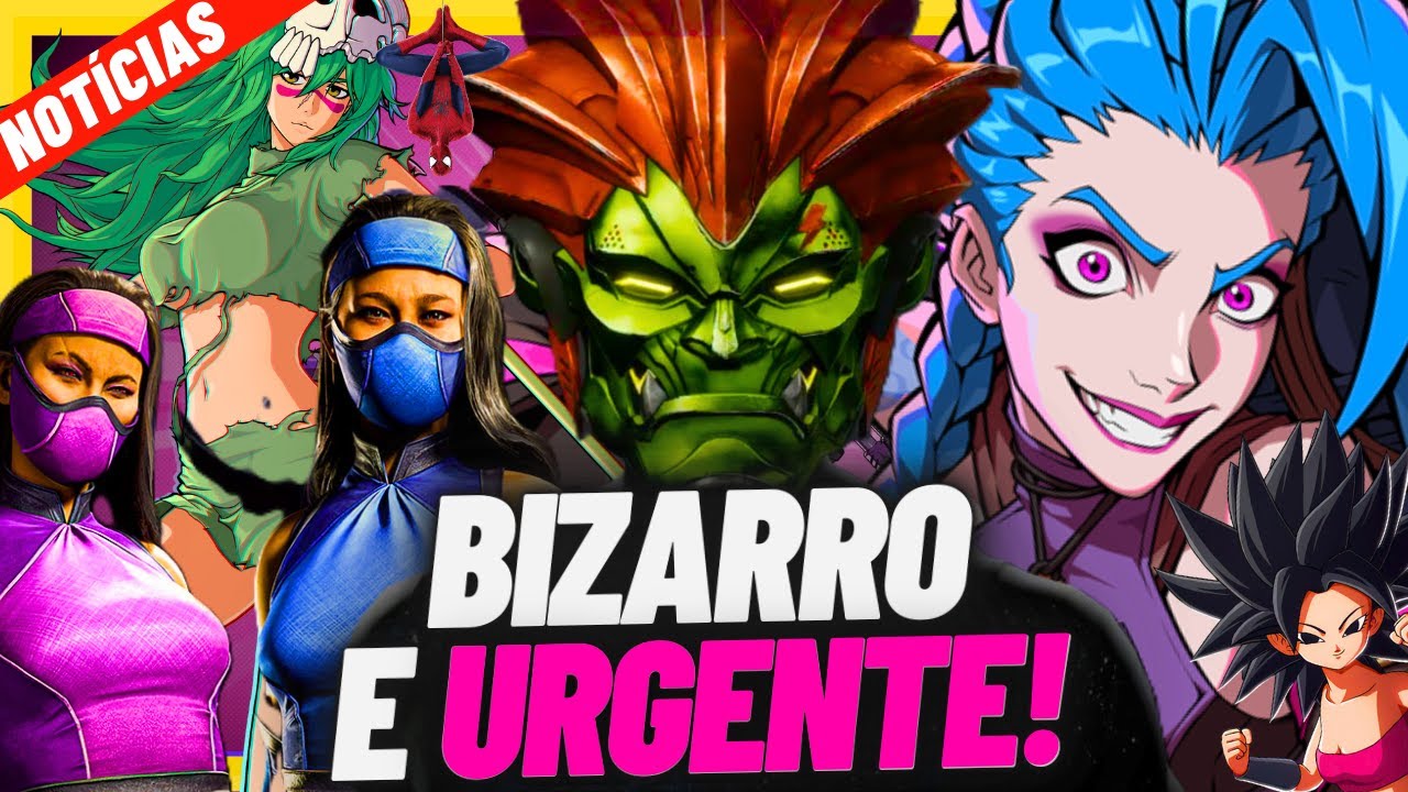 Situação de MK1; Colab INESPERADA de SF6; Sparking Zero falhou?; Novidades de KOF; Star Wars, Bleach