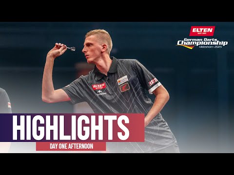 ROUTINE AFTERNOON! 👏 | 2025 German Darts Championship | Day One Afternoon Highlights