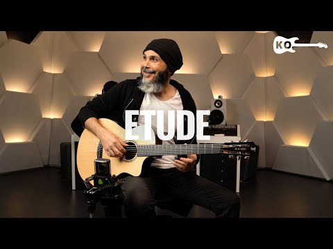 Francisco Tarrega - Etude - Classical Guitar Cover by Kfir Ochaion - Lewitt LCT 1040