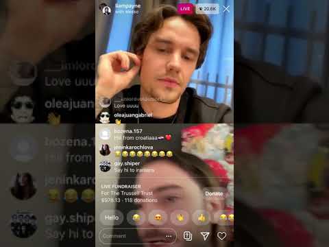 Liam Payne’s Instagram live with Alesso