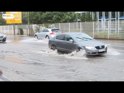 02.08.2014 (N) Heftiges Unwetter über Franken  (Erste Bilder)